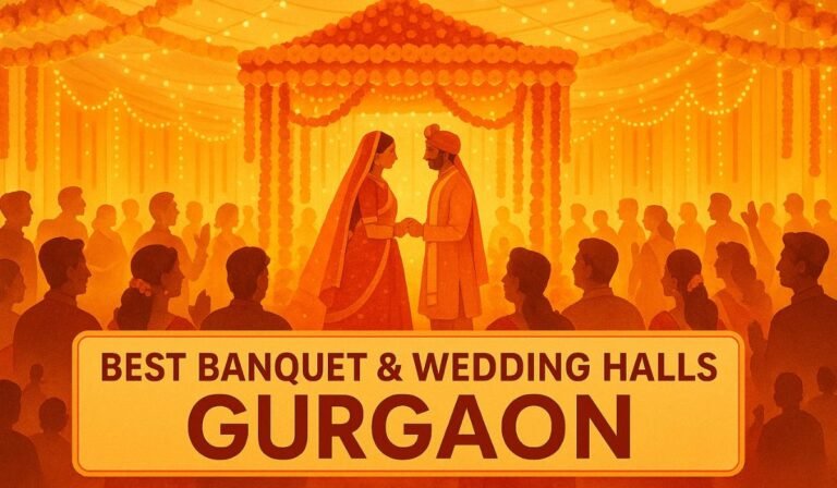 Top 8 Best Banquet Halls in Gurgaon for Weddings & Parties