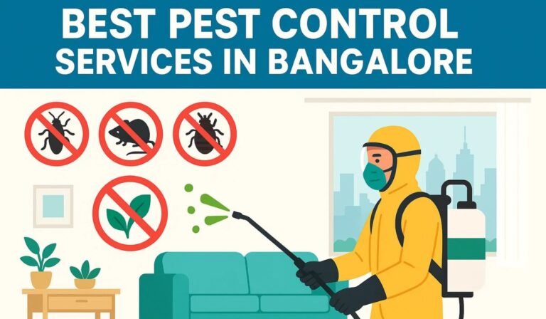 Best Pest Control Services in Bangalore: Trusted Companies for a Pest-Free Home/Offices